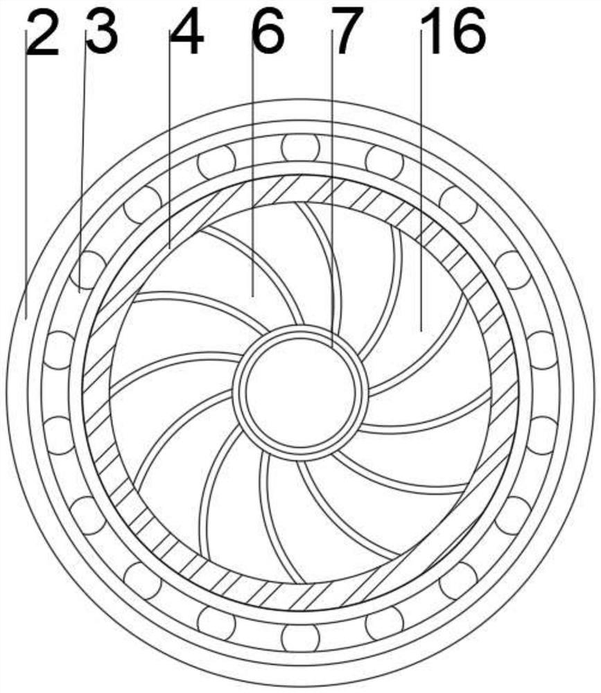 Pipeline pressurizing device for fresh air system