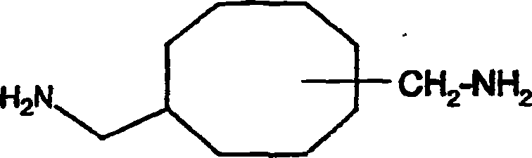 Thermohardenable epoxy resin-based compositions, 3(4)-(aminomethyl)-cyclohexane-propanamine and 1,4(5)-cyclooctane dimethanamine