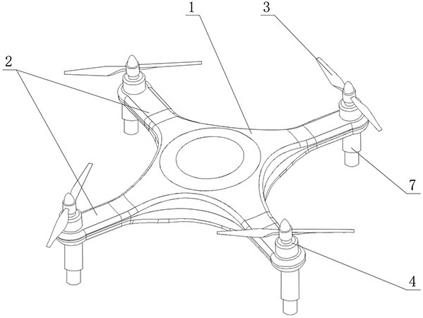 A kind of unmanned aerial vehicle and working method thereof