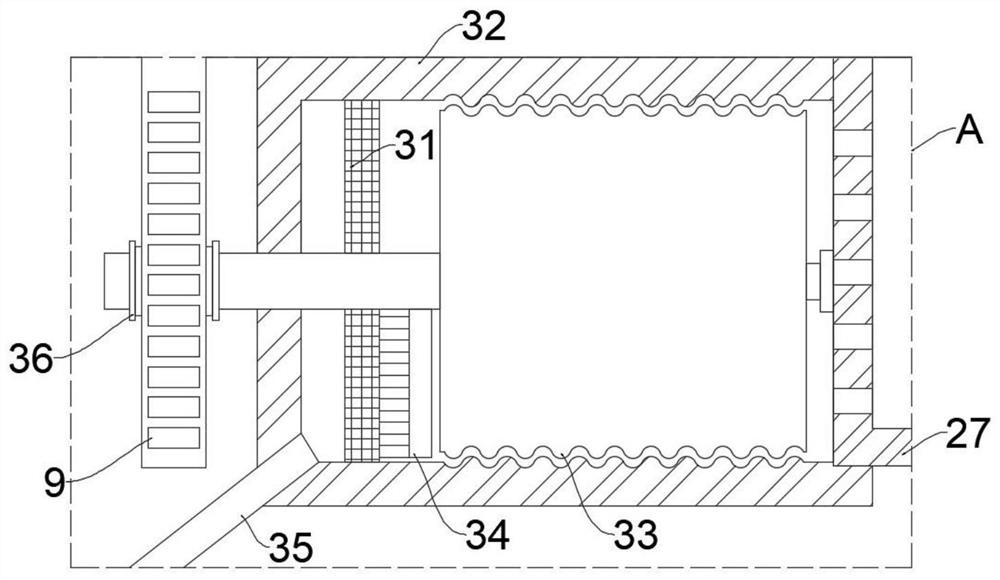 Silicon crystal bar cutting processing device