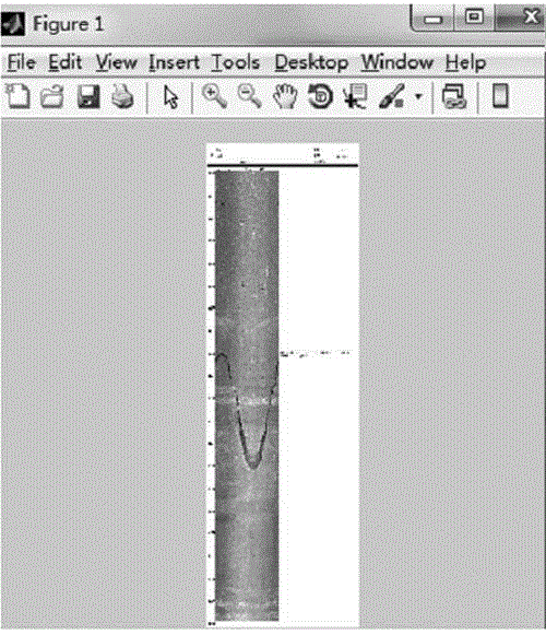 Borehole optical imaging technique-based RQD (rock quality designation) analysis method