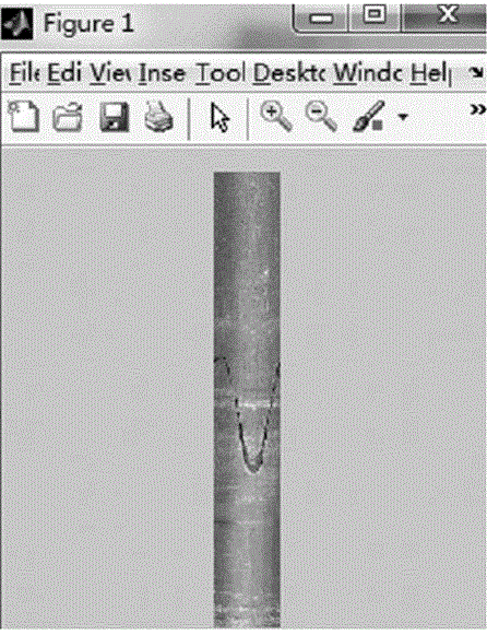 Borehole optical imaging technique-based RQD (rock quality designation) analysis method