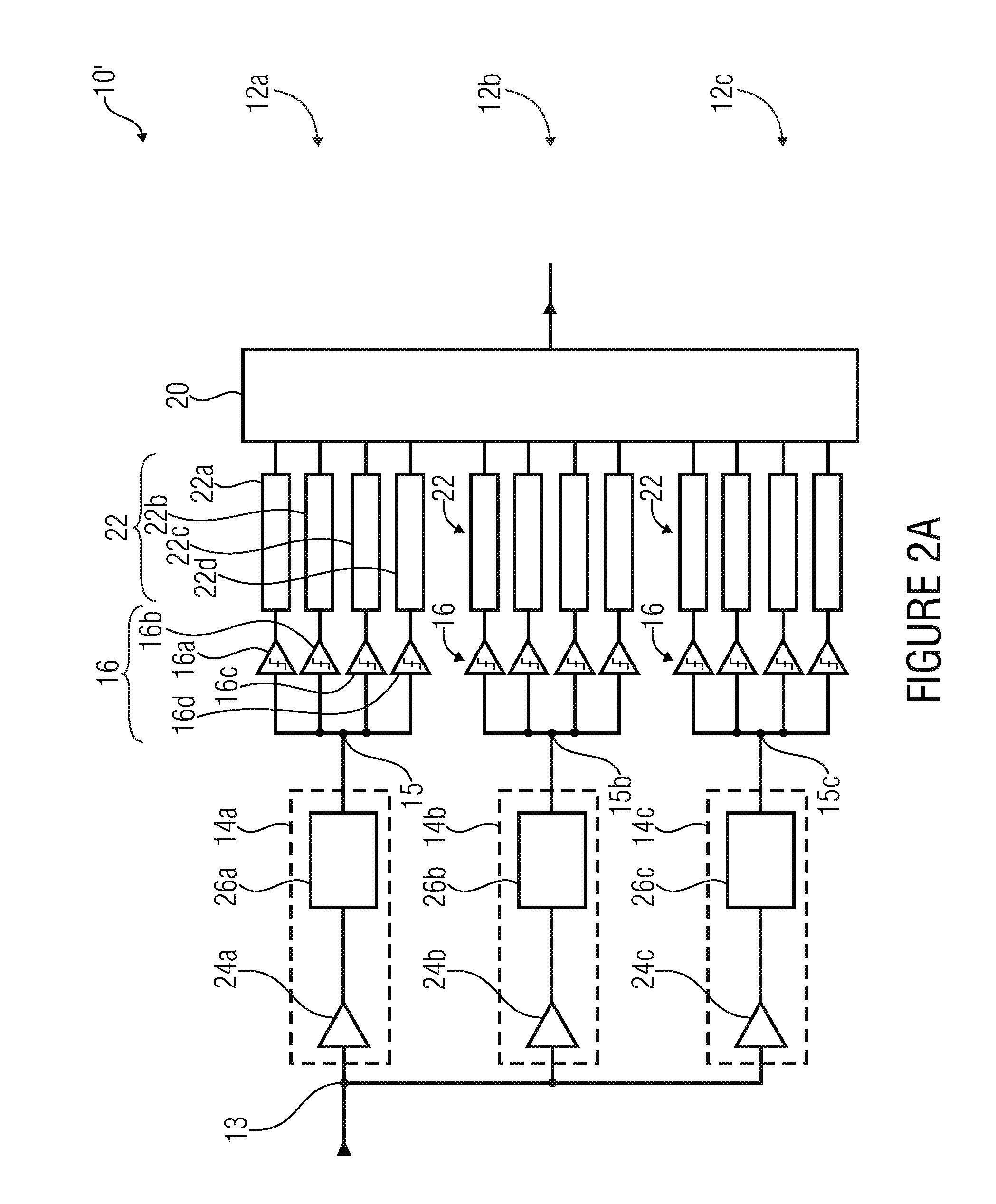 Receiving stage and method for receiving