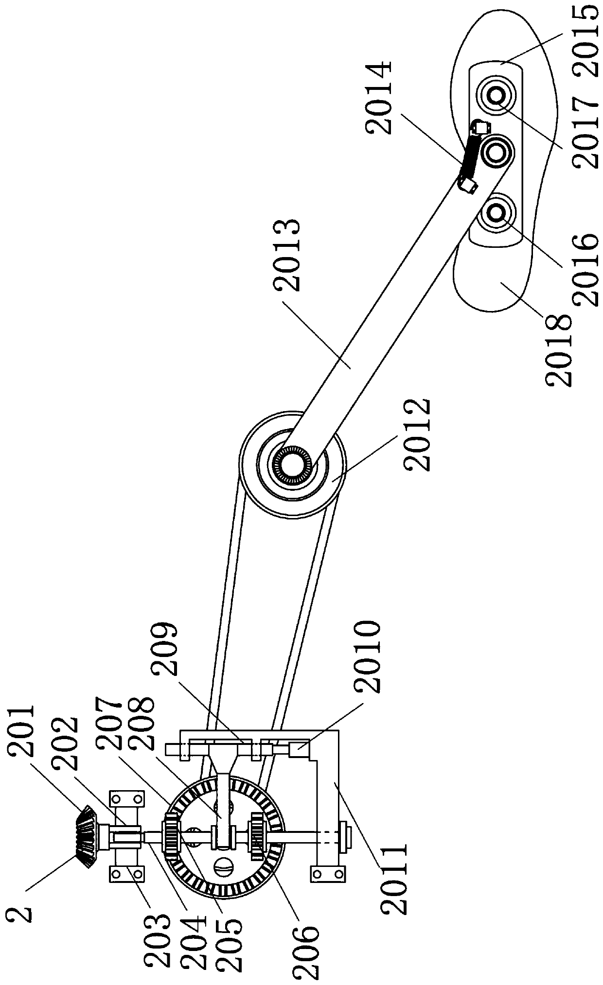 Rubber forming and trimming device