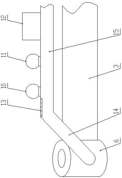 Novel intelligent and full-automatic height limited column based on safe height limited idea and working method thereof