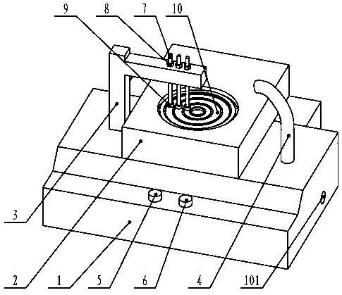 An automatic grinding machine for metallographic samples