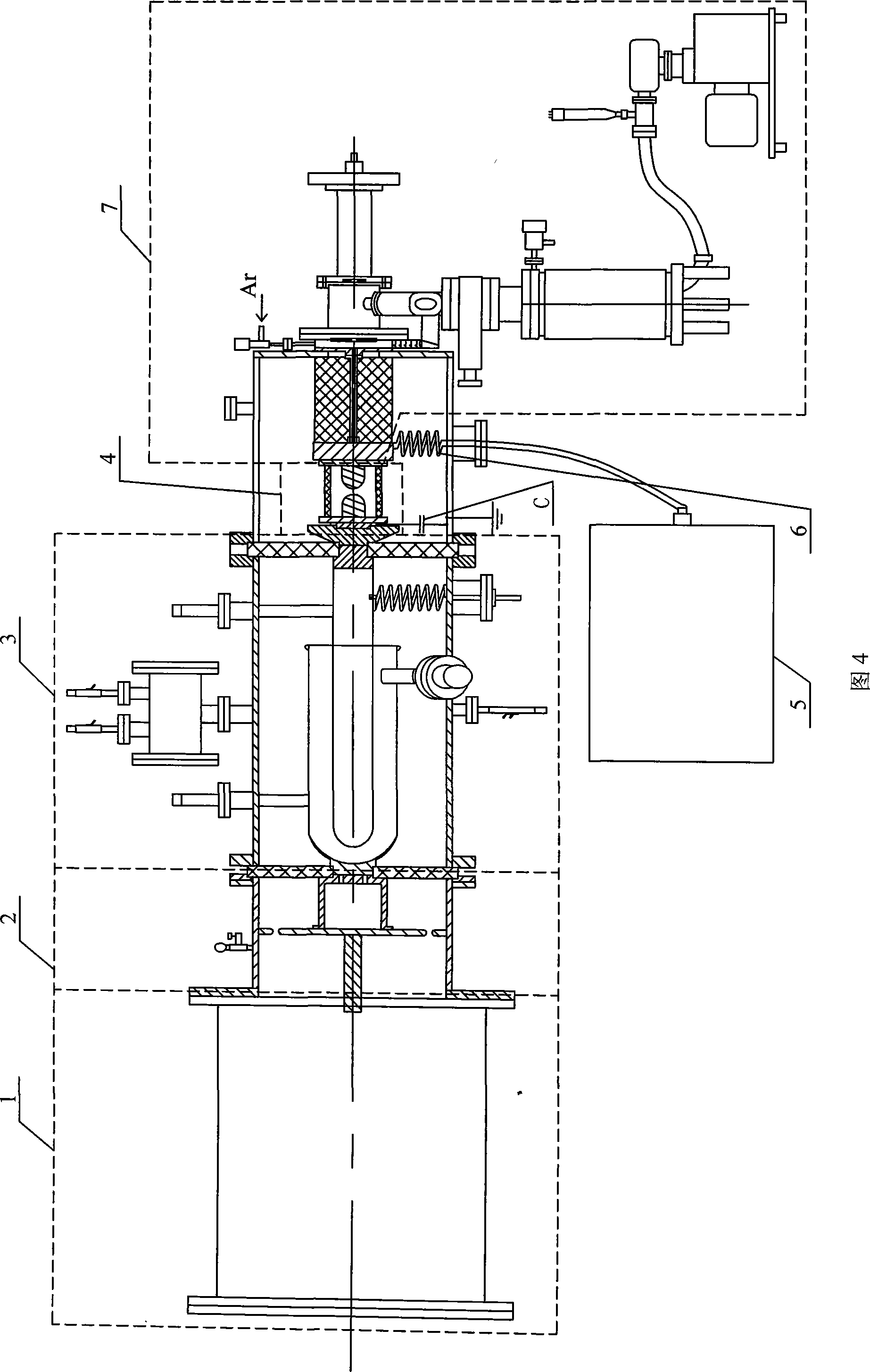 Capillary discharging X-laser device using blumlein line and eliminating prepulse