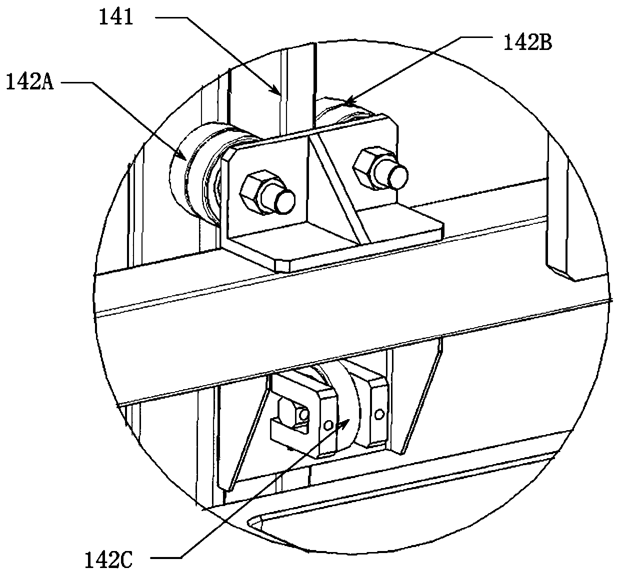 Material lifting device