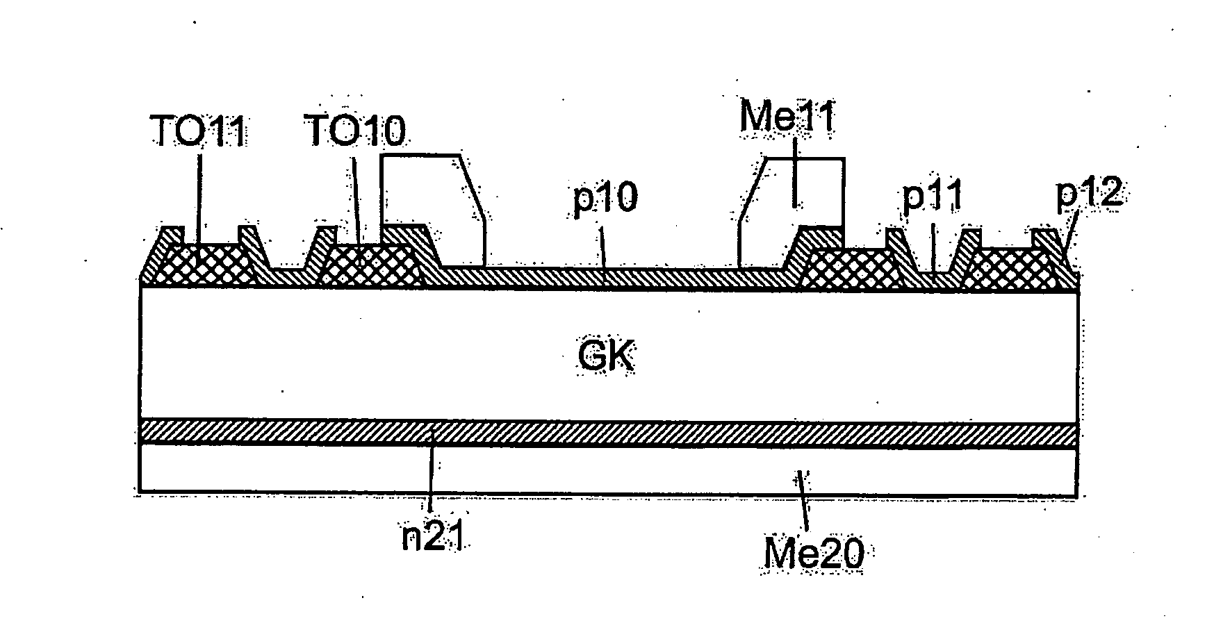 Semiconductor radiation detectors and method for fabrication thereof