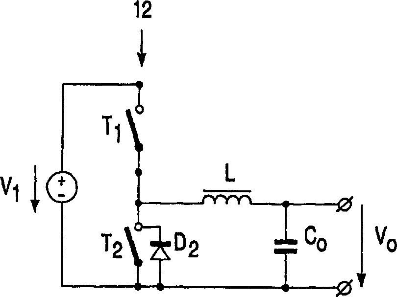 Converter circuit and control method for same
