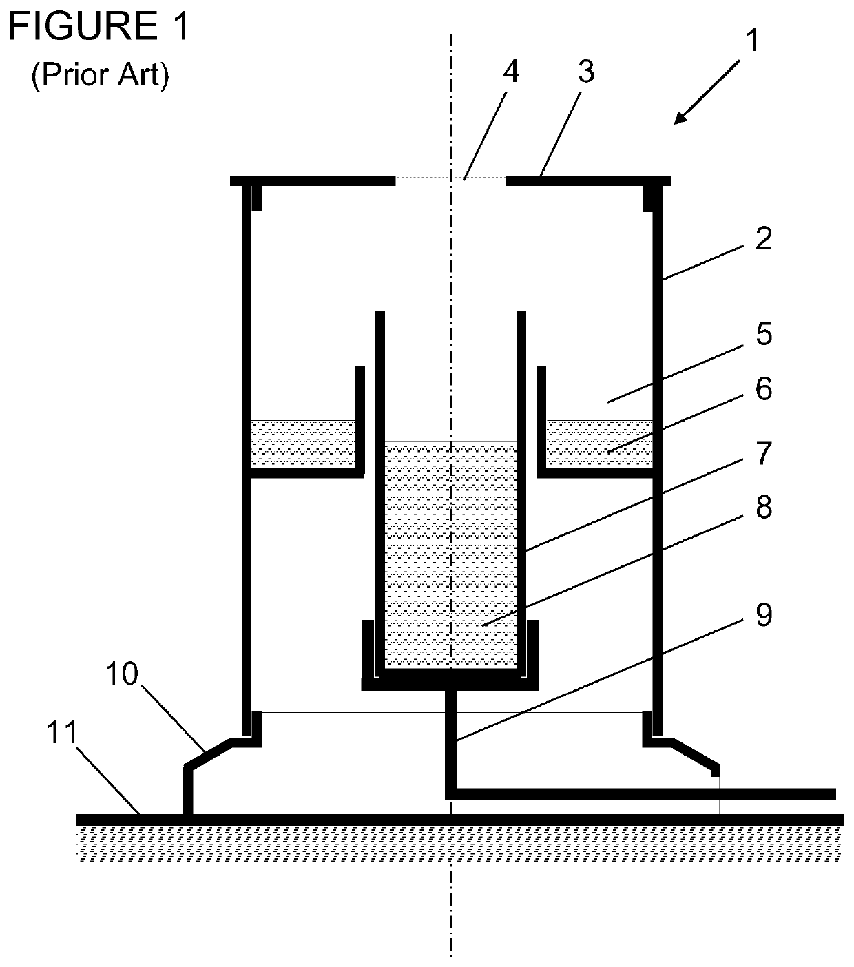 Receiving vessel for the gravimetric calibration of pipettes