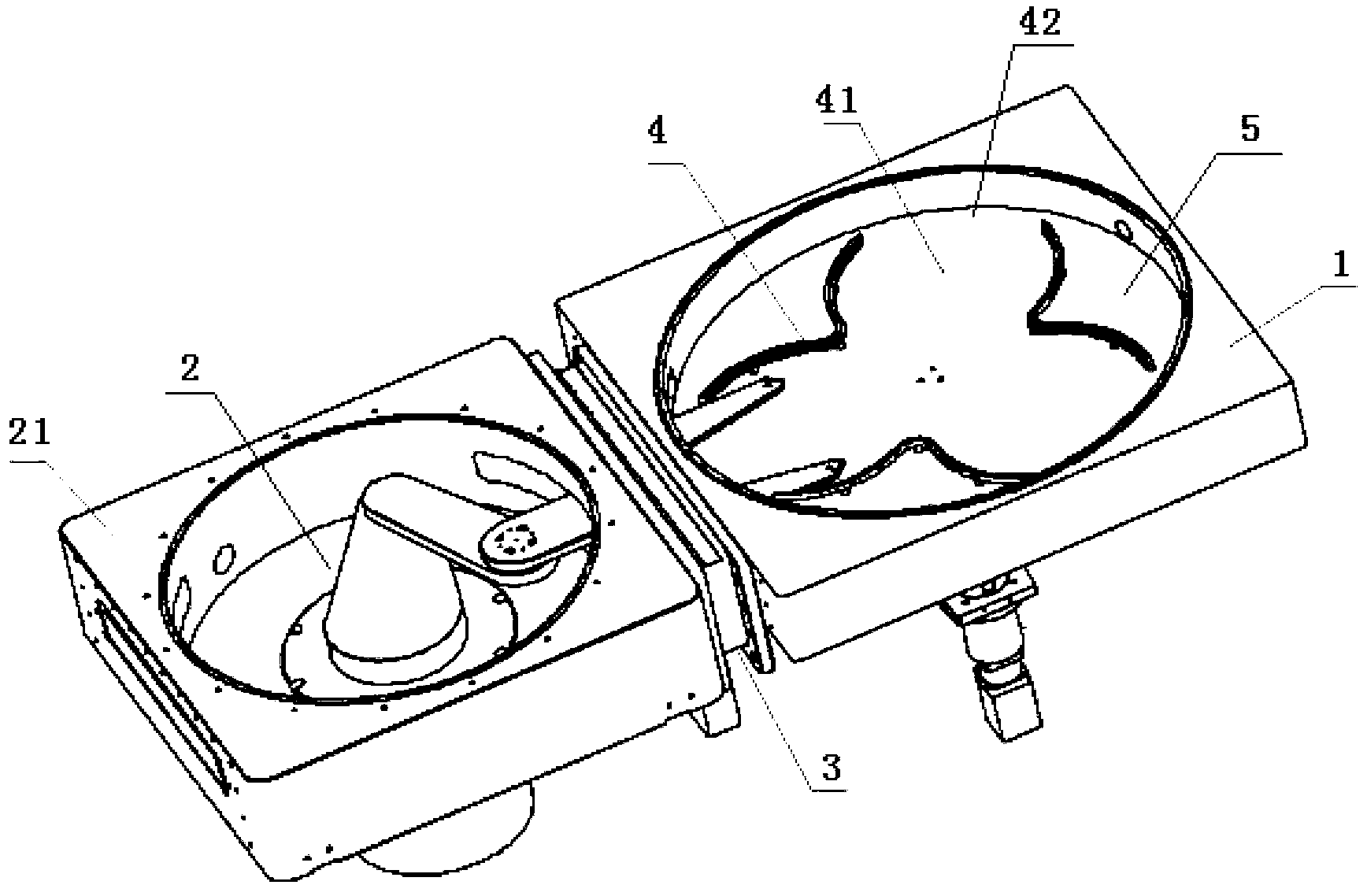 Film spool conveying system of plasma etcher