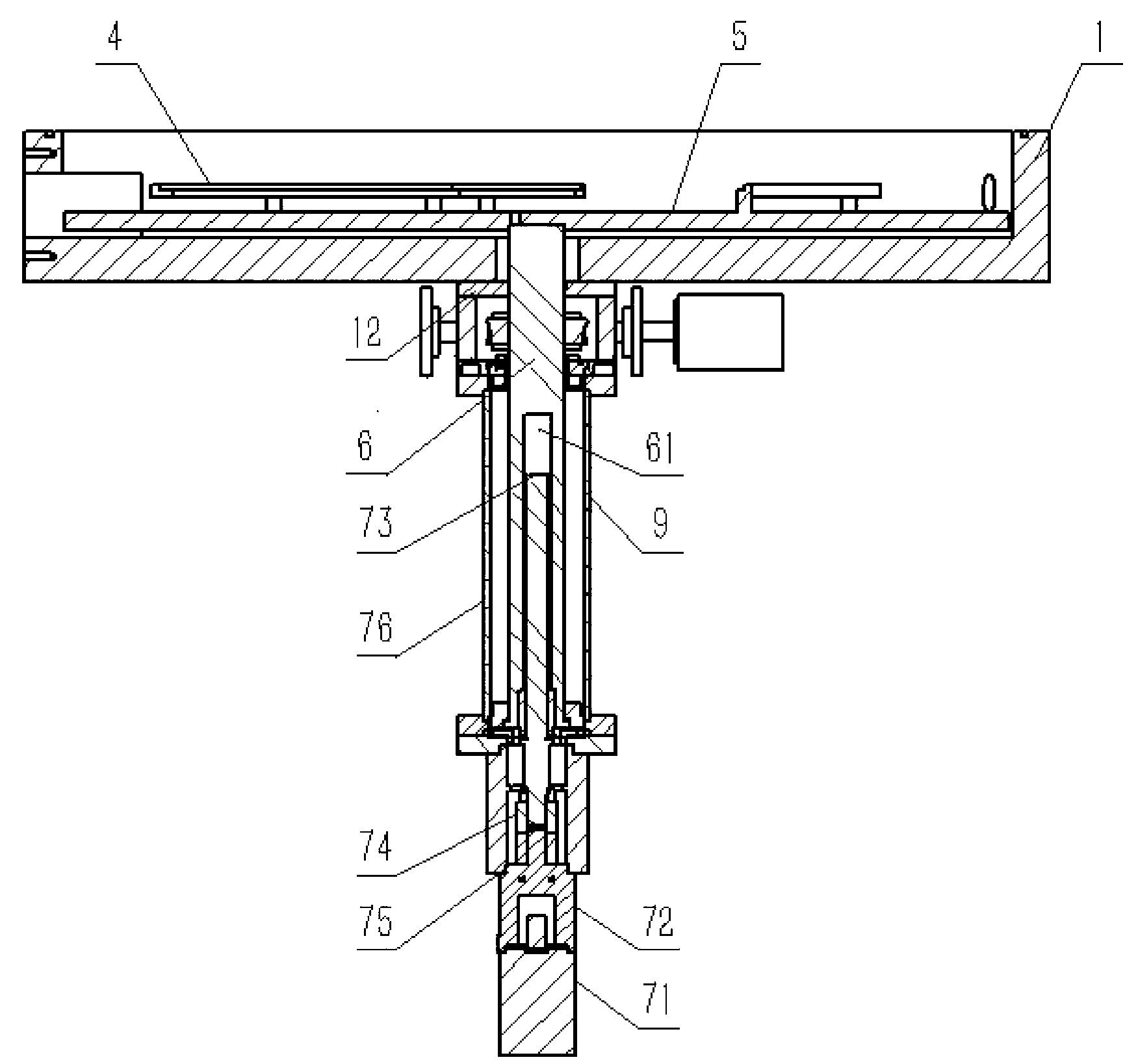 Film spool conveying system of plasma etcher
