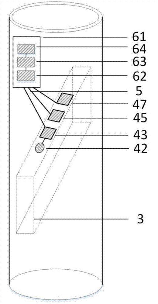 Gas invasion early monitoring device and method in drilling process