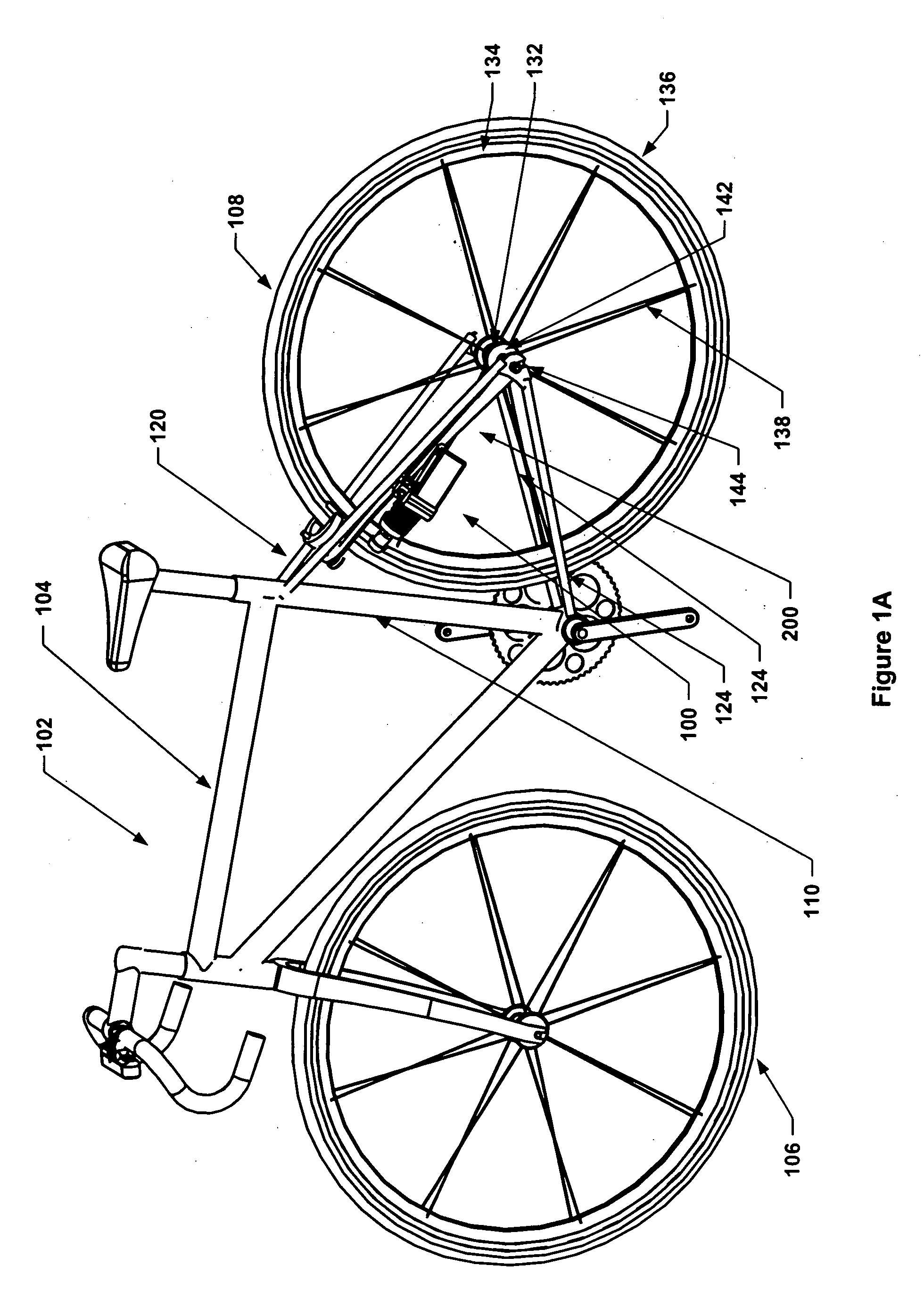 Lighting system for a bicycle