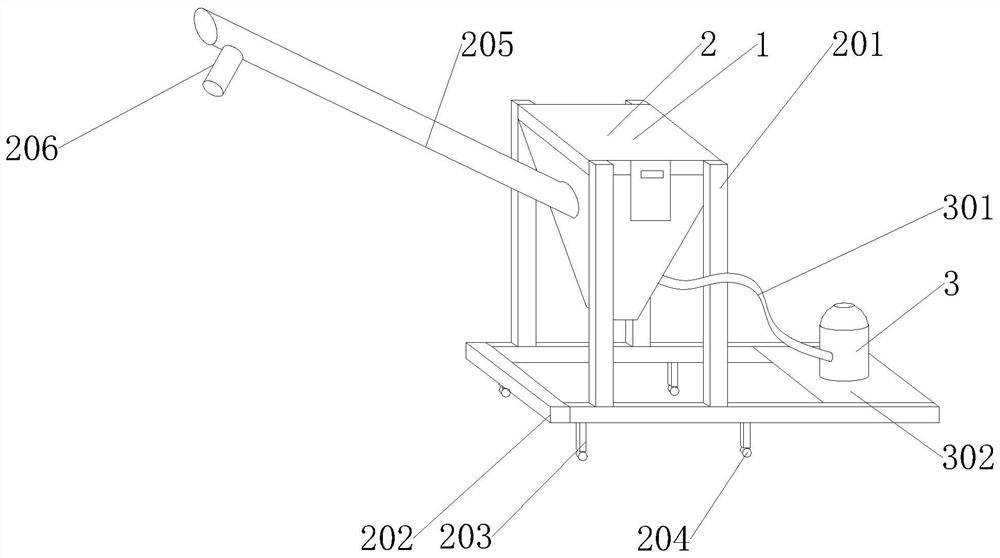 Feeding device for machining