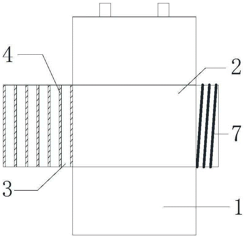 Thermal management system and method of cuboid battery pack