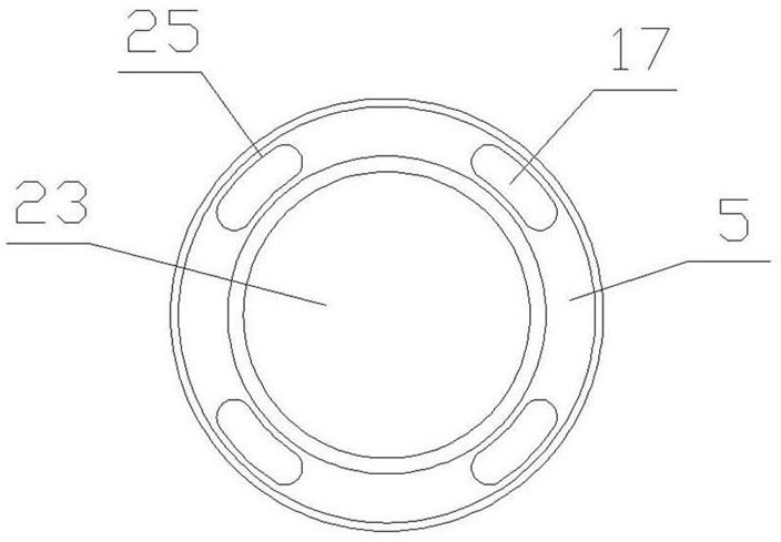 Angle-adjustable respiratory tract pushing device