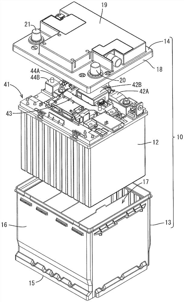 Power storage device and method of restarting engine of idle stop vehicle