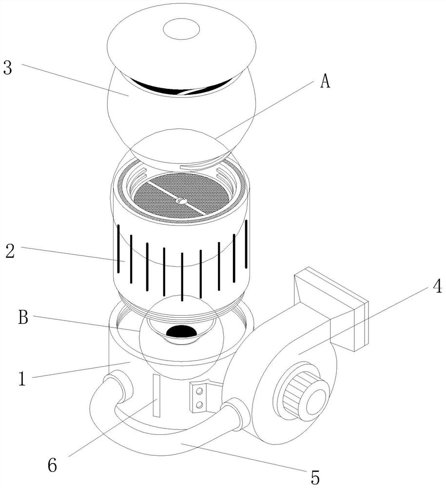 Cylindrical air purifier