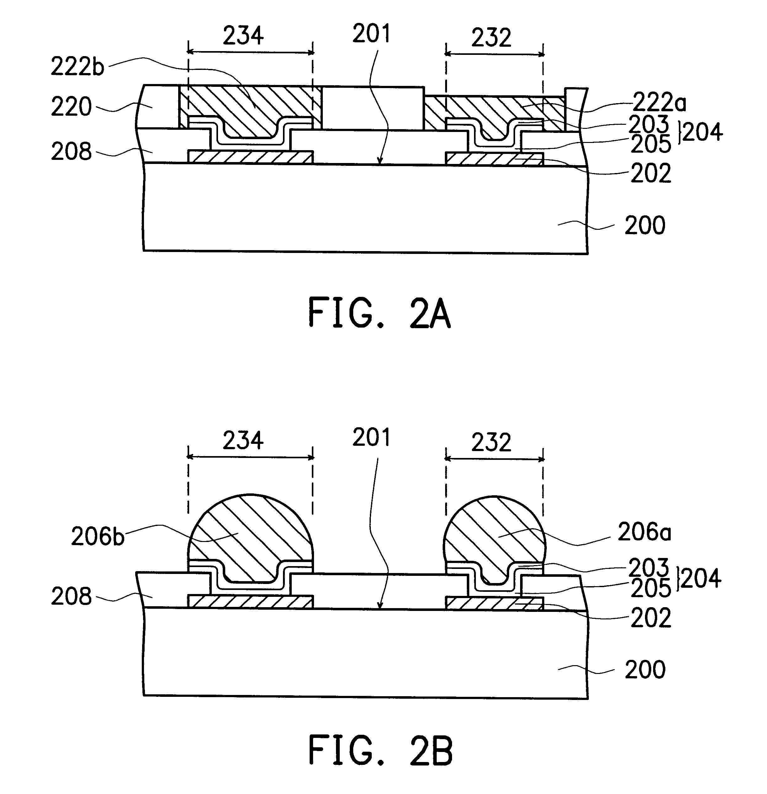Structure of solder bumps with improved coplanarity and method of forming solder bumps with improved coplanarity