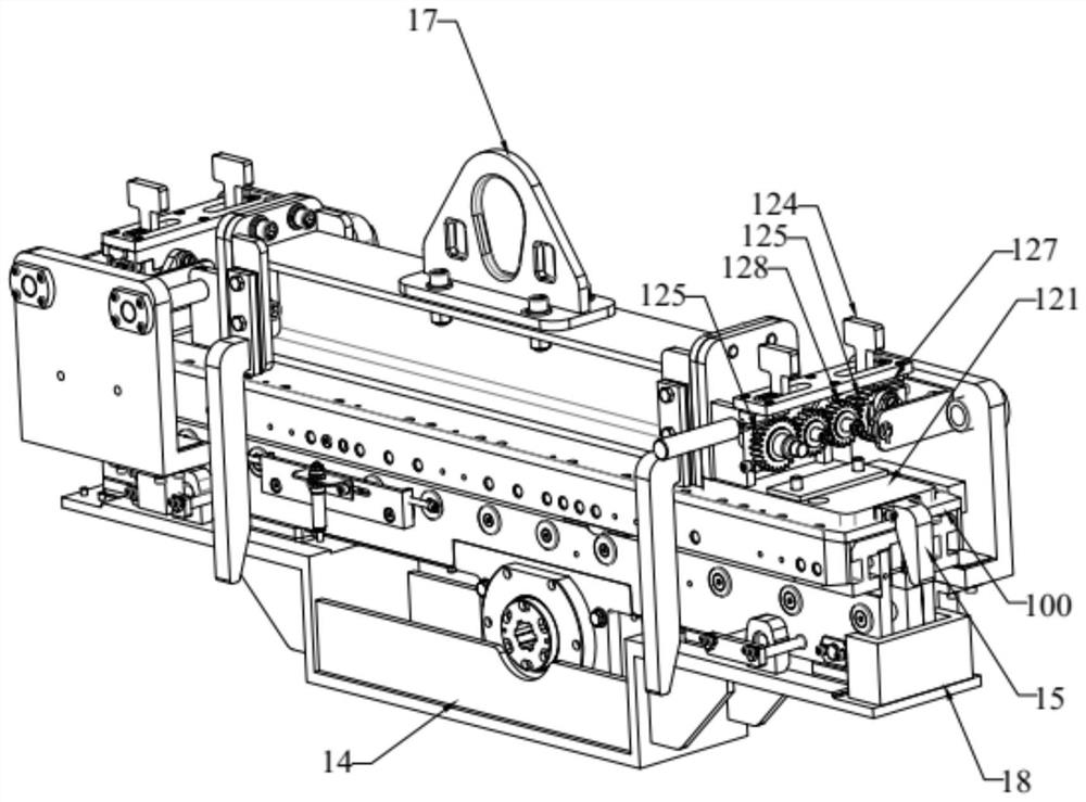 Hoisting device capable of self-locking and unlocking in nuclear environment