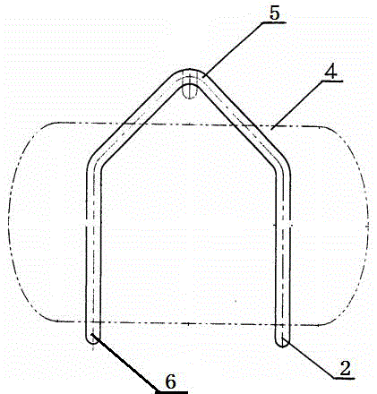 Glassed steel equipment sintering rack