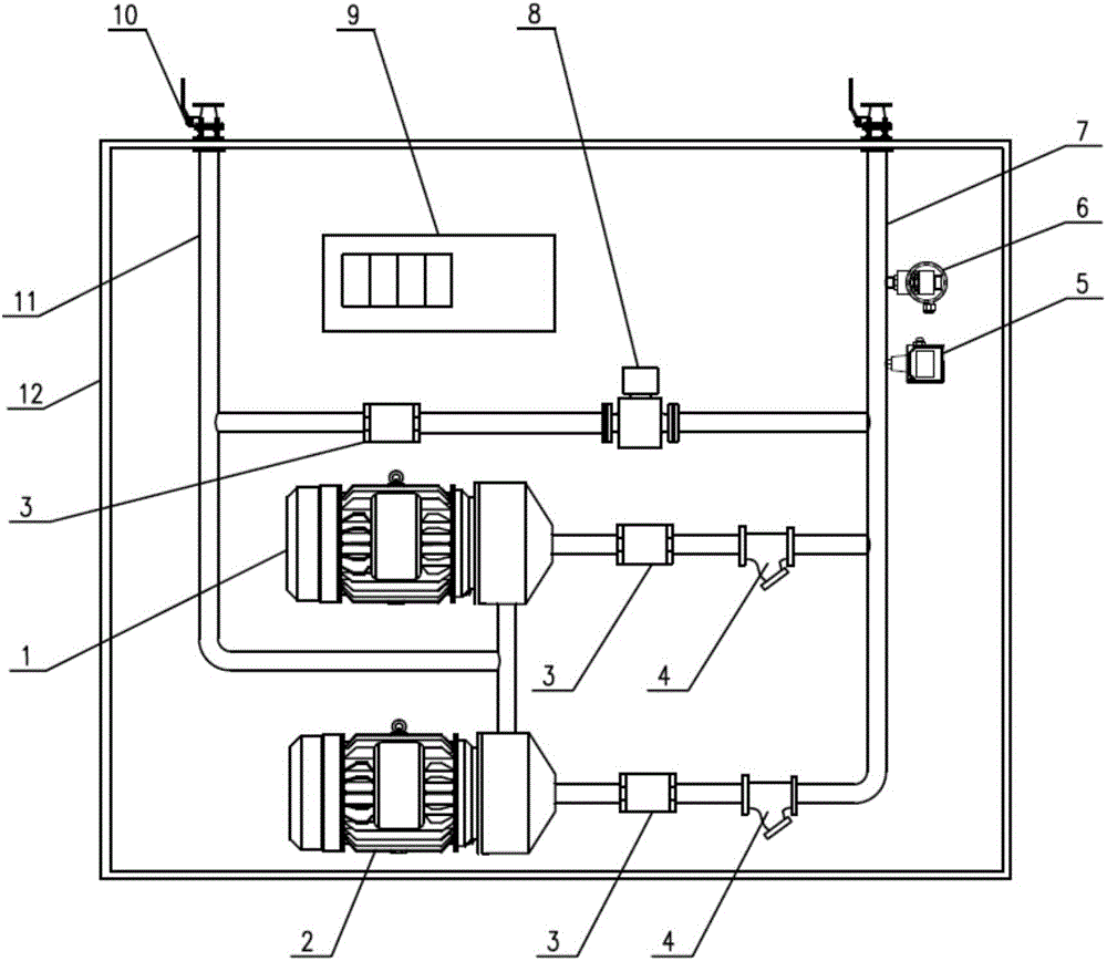 Bearing pad oil supply device with servo valve