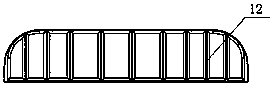 Air filter for heavy duty vehicles with air flow characteristics