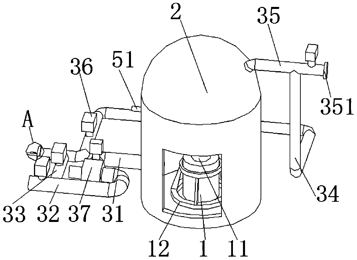 Toxic gas explosion box testing device and testing method thereof