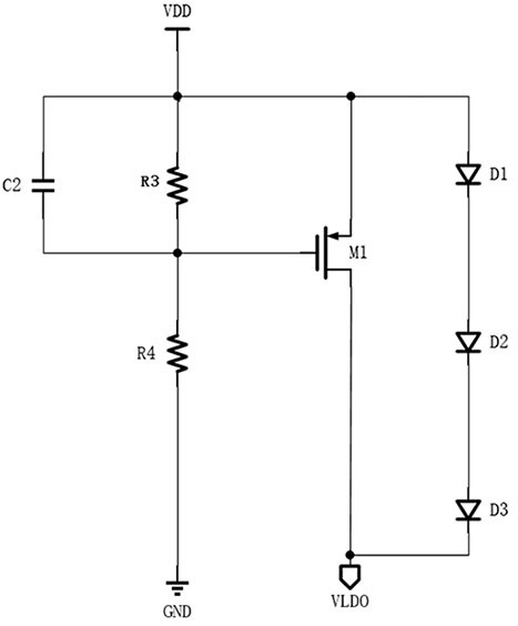 A low-dropout linear regulator ldo power-up circuit