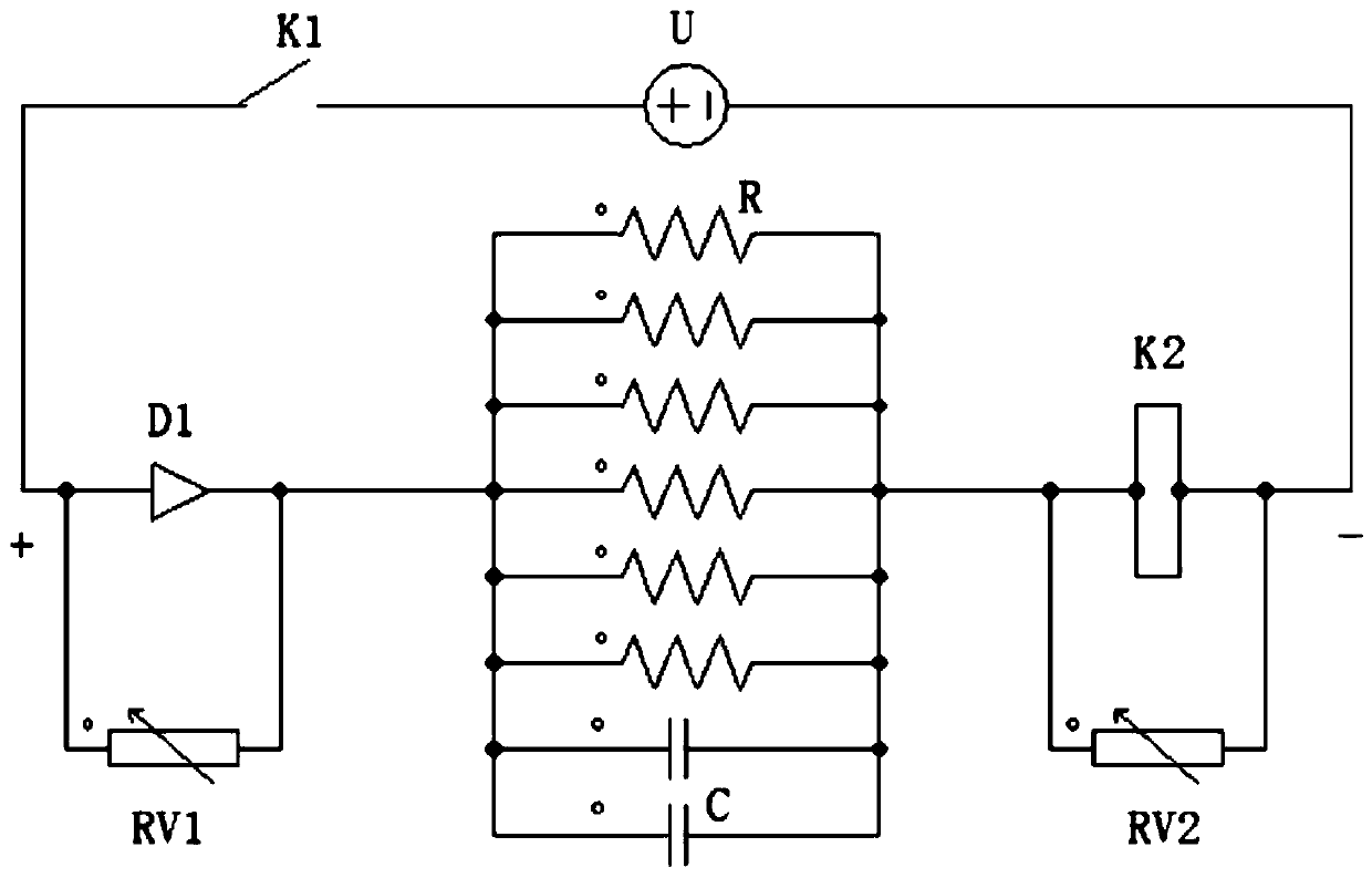 Driving circuit of quick tripping relay