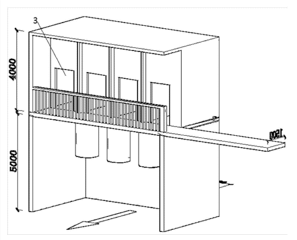 Small household garbage classified collection station for new countryside inhabitation region under urban and rural overall development