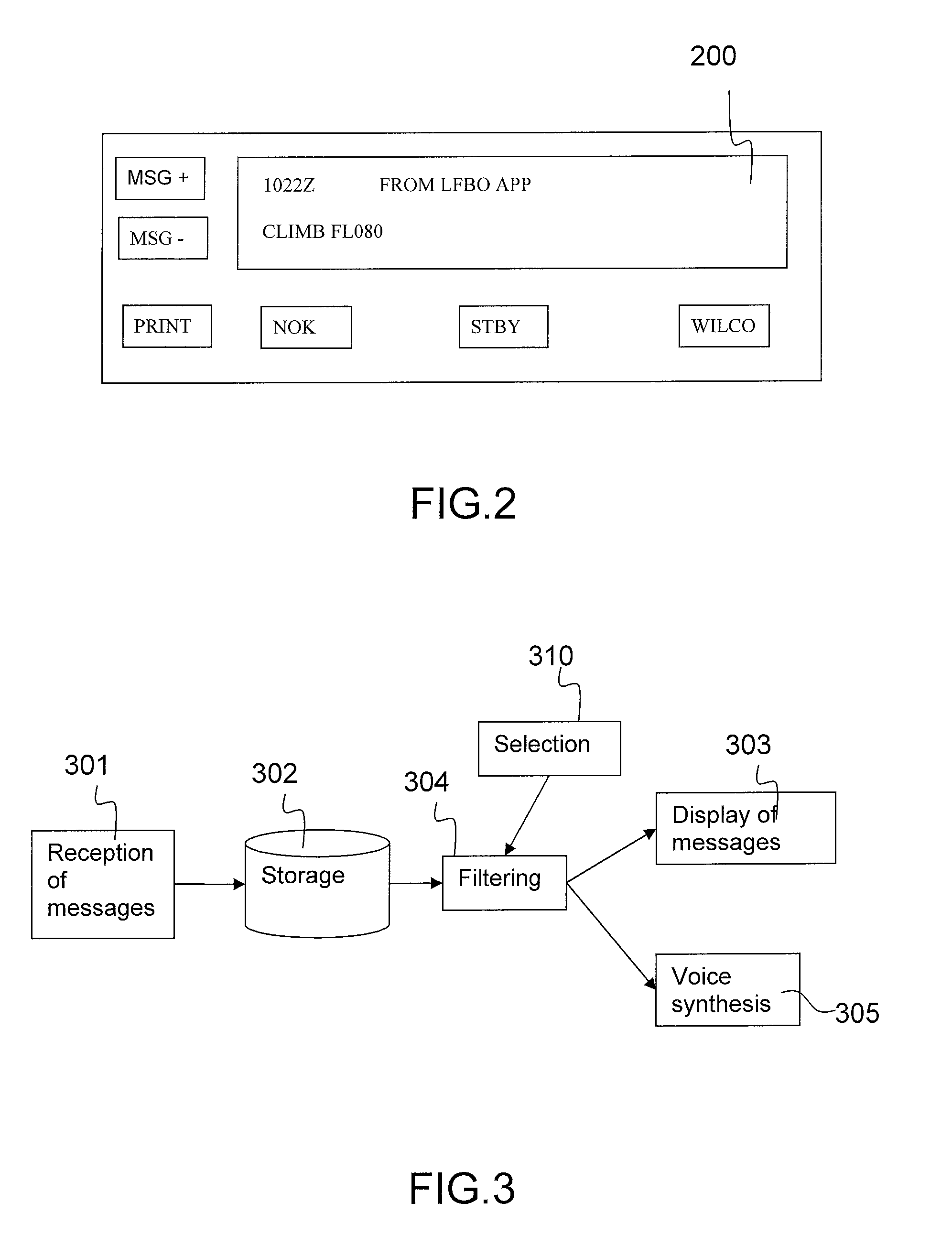 Device for Communication with an Aircraft
