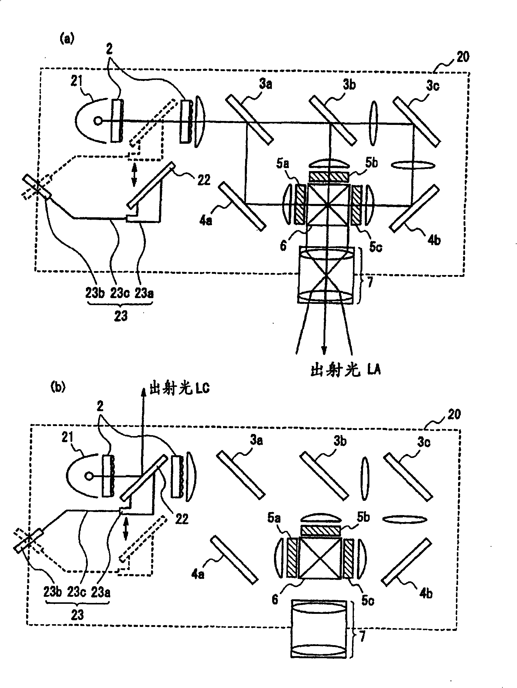 Two-dimensional image forming device