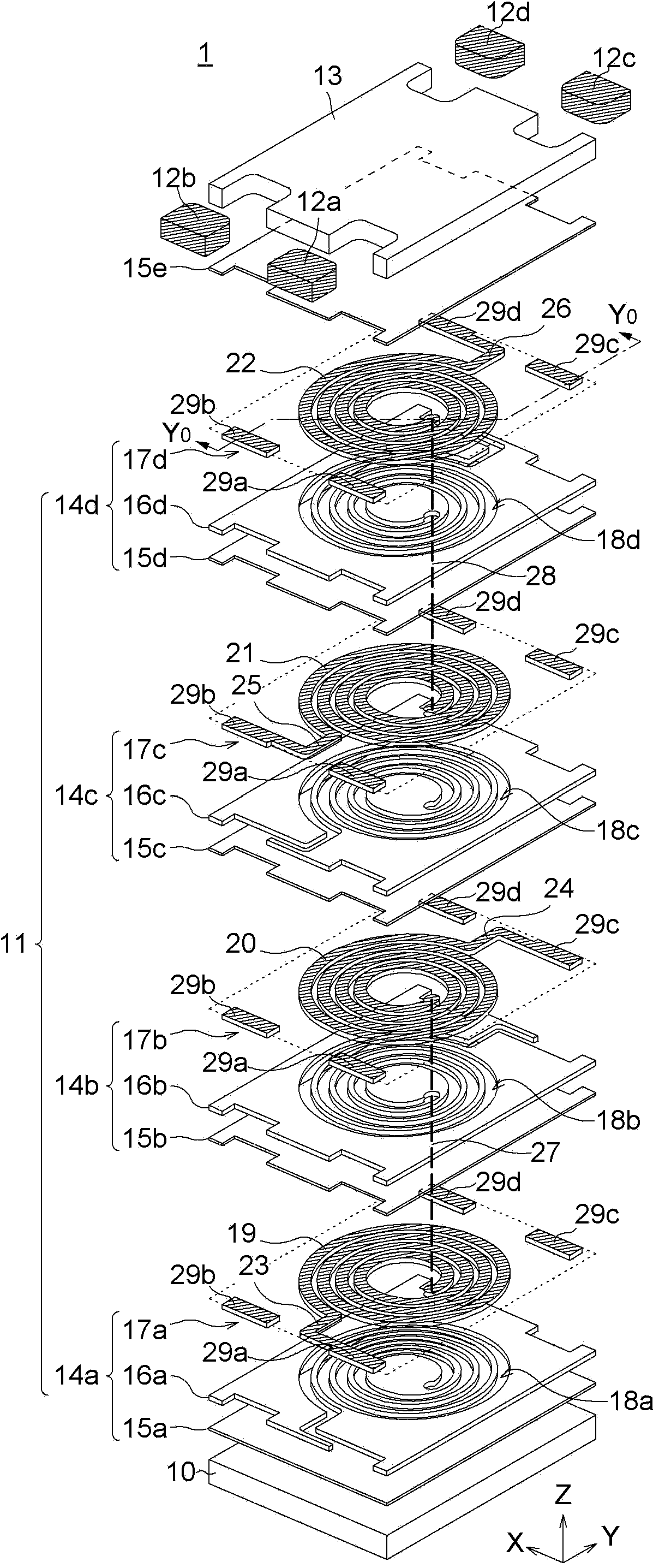 Coil part and manufacturing method thereof