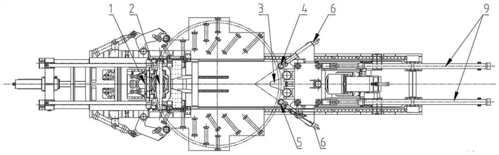 A position control system and method for the axial centering roll of a ring rolling mill