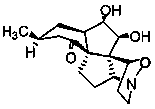 Application of Lycojaponicumin B in antibacterial drug