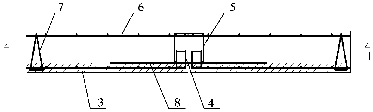 Floor structure and combined structure residential system with same