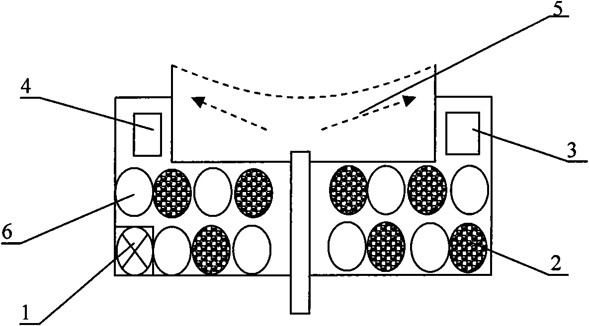 High temperature air combustion gas-burning appliance