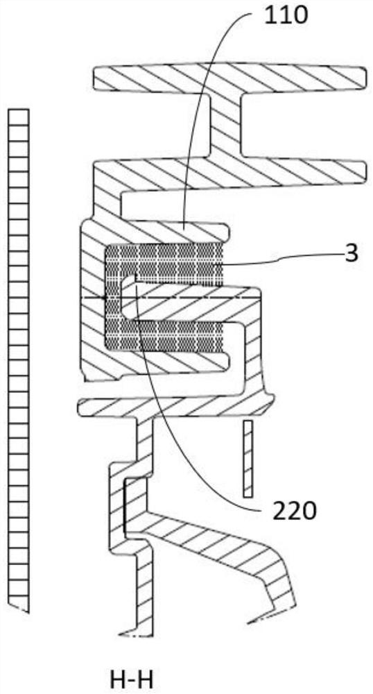 Optical system fixed through UV glue and lamp thereof