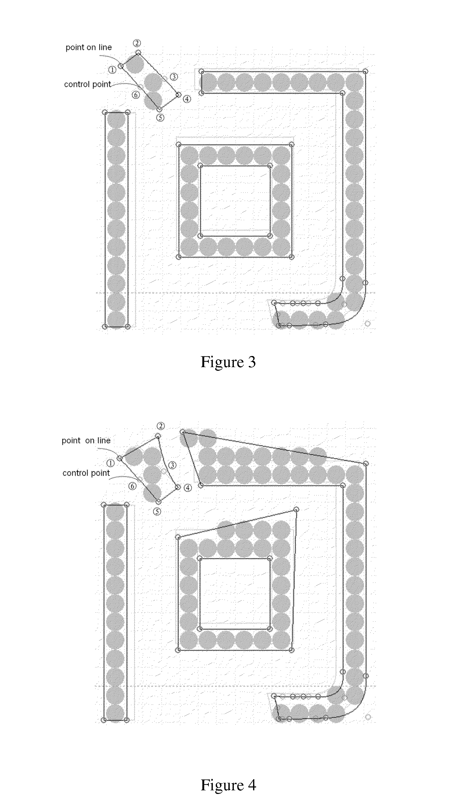 Method and System for Generating Instructions According to Change of Font Outline