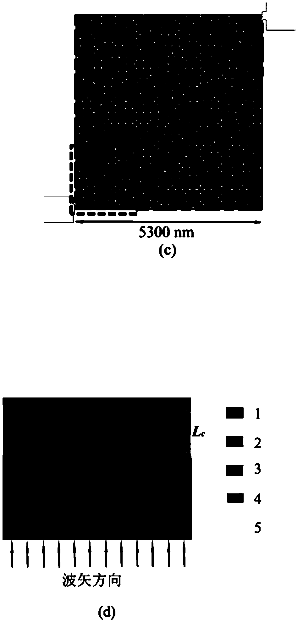 Superconducting fractal nanowire single-photon detector and preparation method thereof