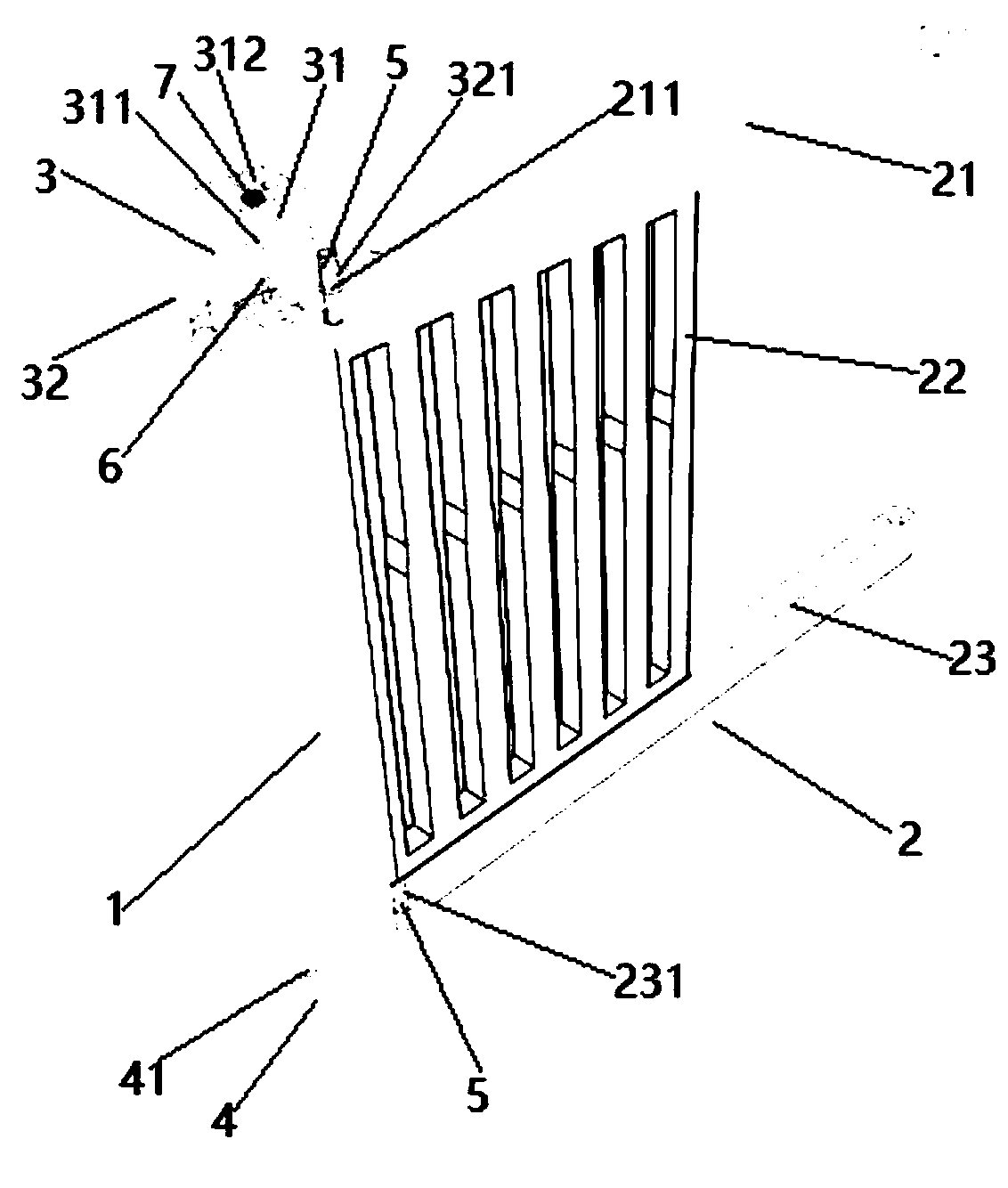 Railway protective fence and installation method thereof