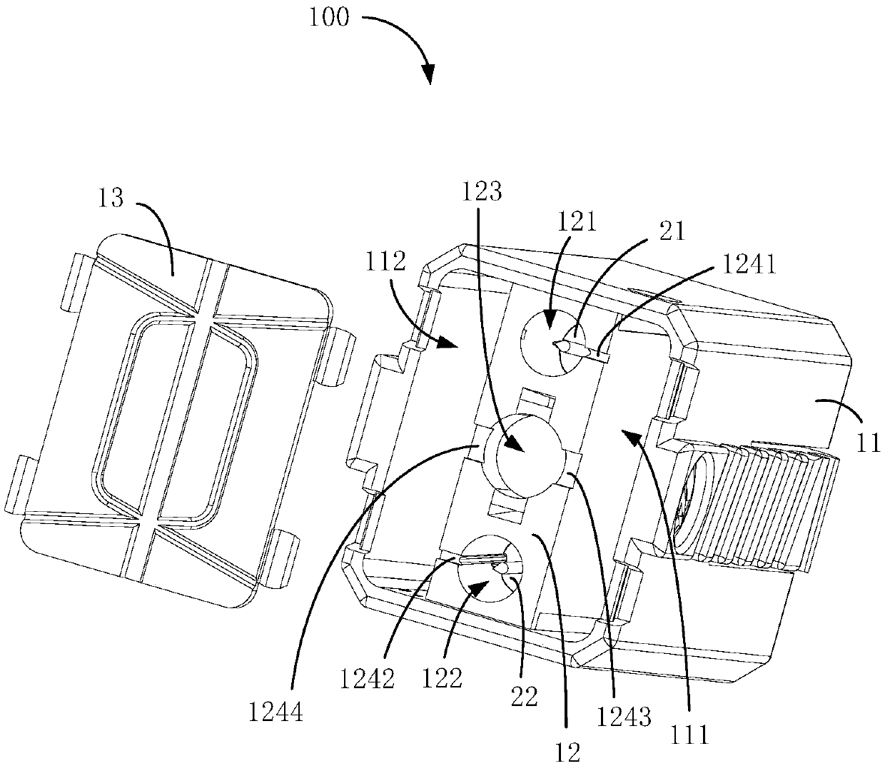 Magazine structure and anti-riot gun kit