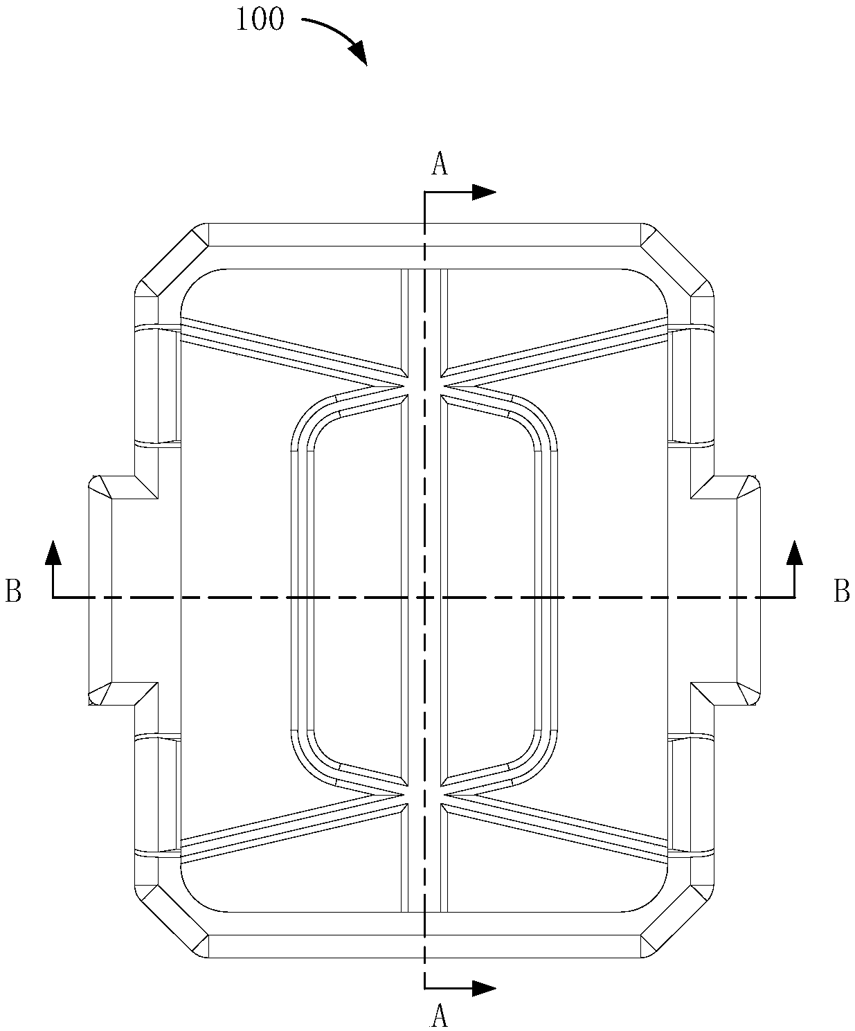 Magazine structure and anti-riot gun kit