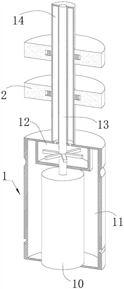 Deep-well pump capable of reducing starting water resistance