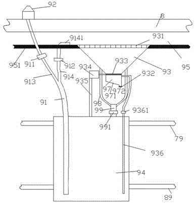 Anti-clogging municipal bridge guardrail cleaning device and using method thereof