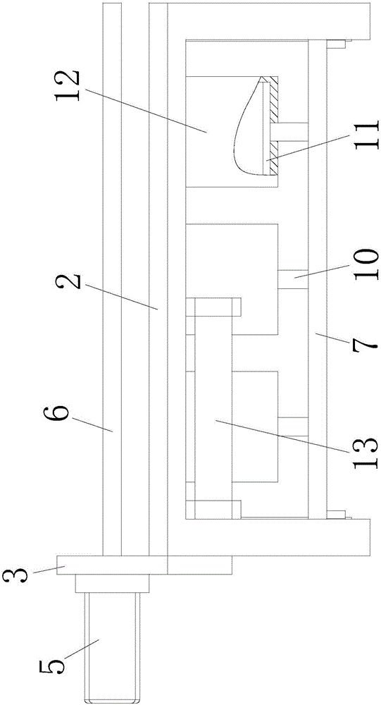 Grease smearing device for piston pin holes