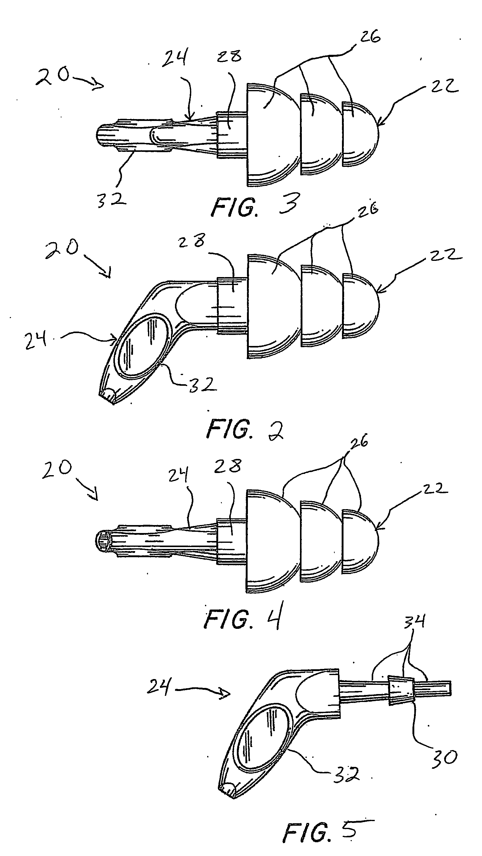 Hearing protection device with damped material